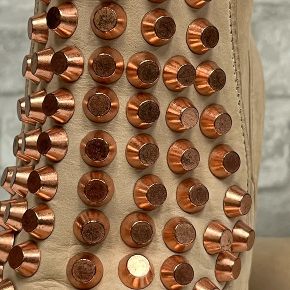 Jeffrey Campbell nude boots with rose gold studs - Picture 10 of 14